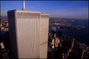 JP0685 "Twin Tower Tops" New York City