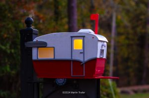 Shasta Trailer mailbox