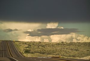 big storm clouds